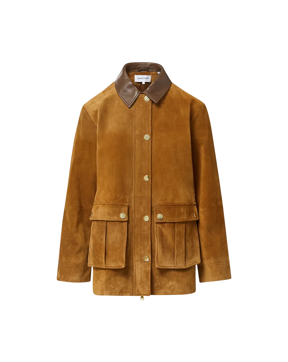 Suz Suede Dickey Chore Coat