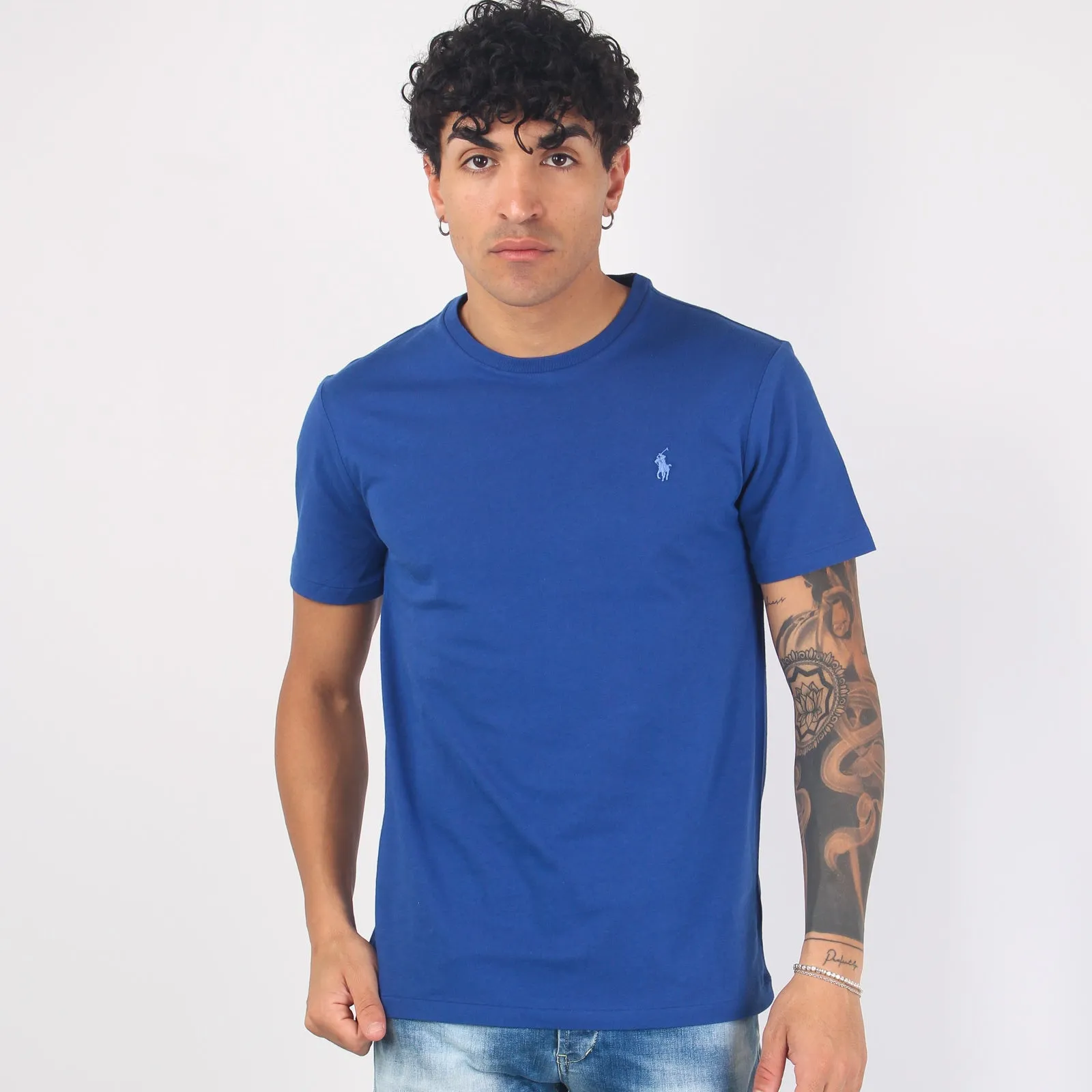 T-shirt Jersey Manica Corta Beach Royal