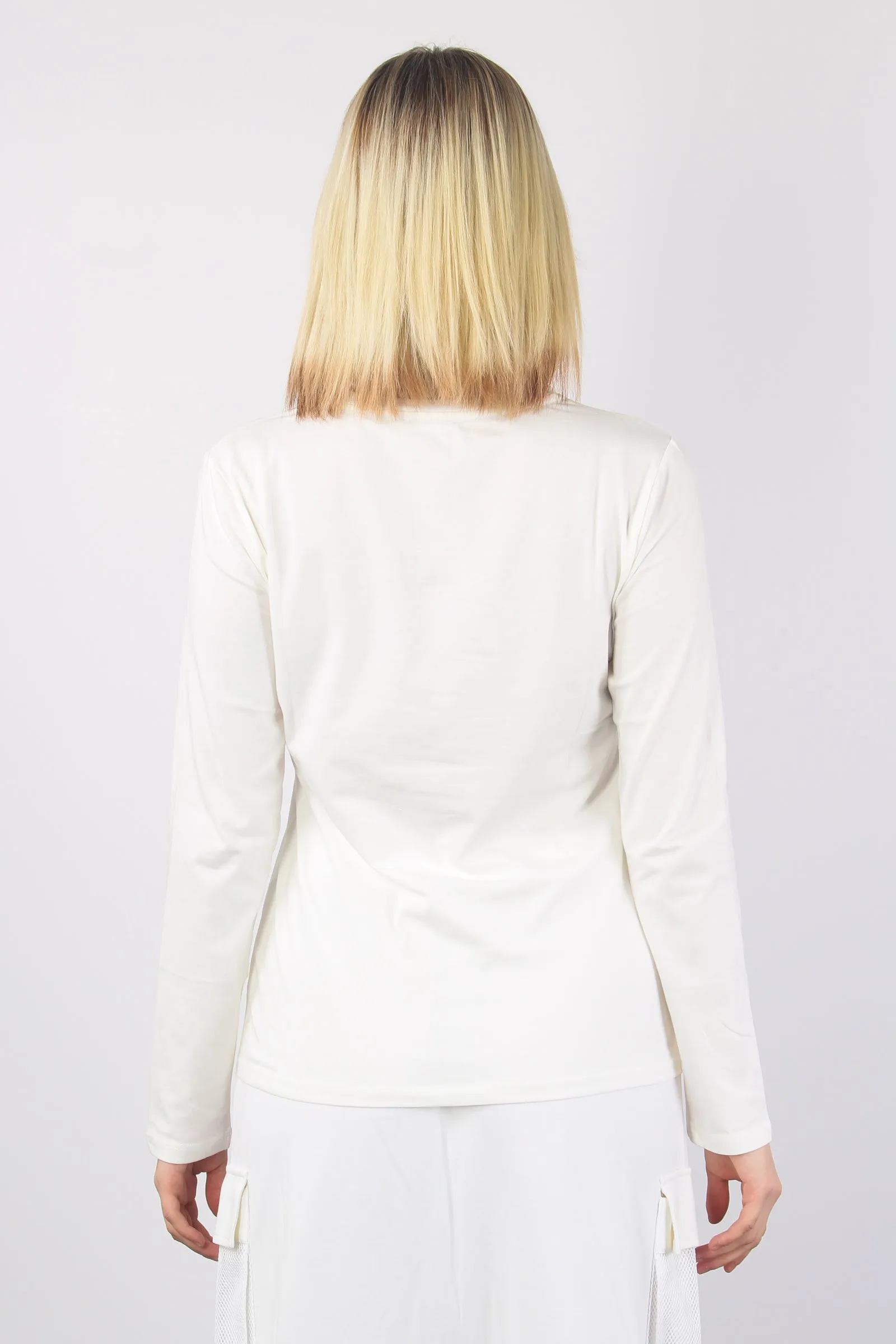 T-shirt Ml Stella Light Ivory