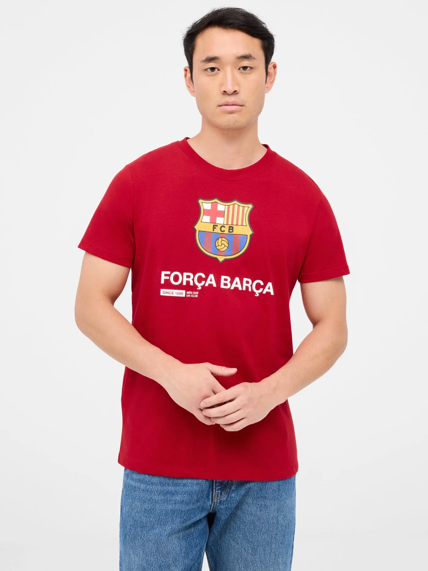 T-shirt red Fora Bara