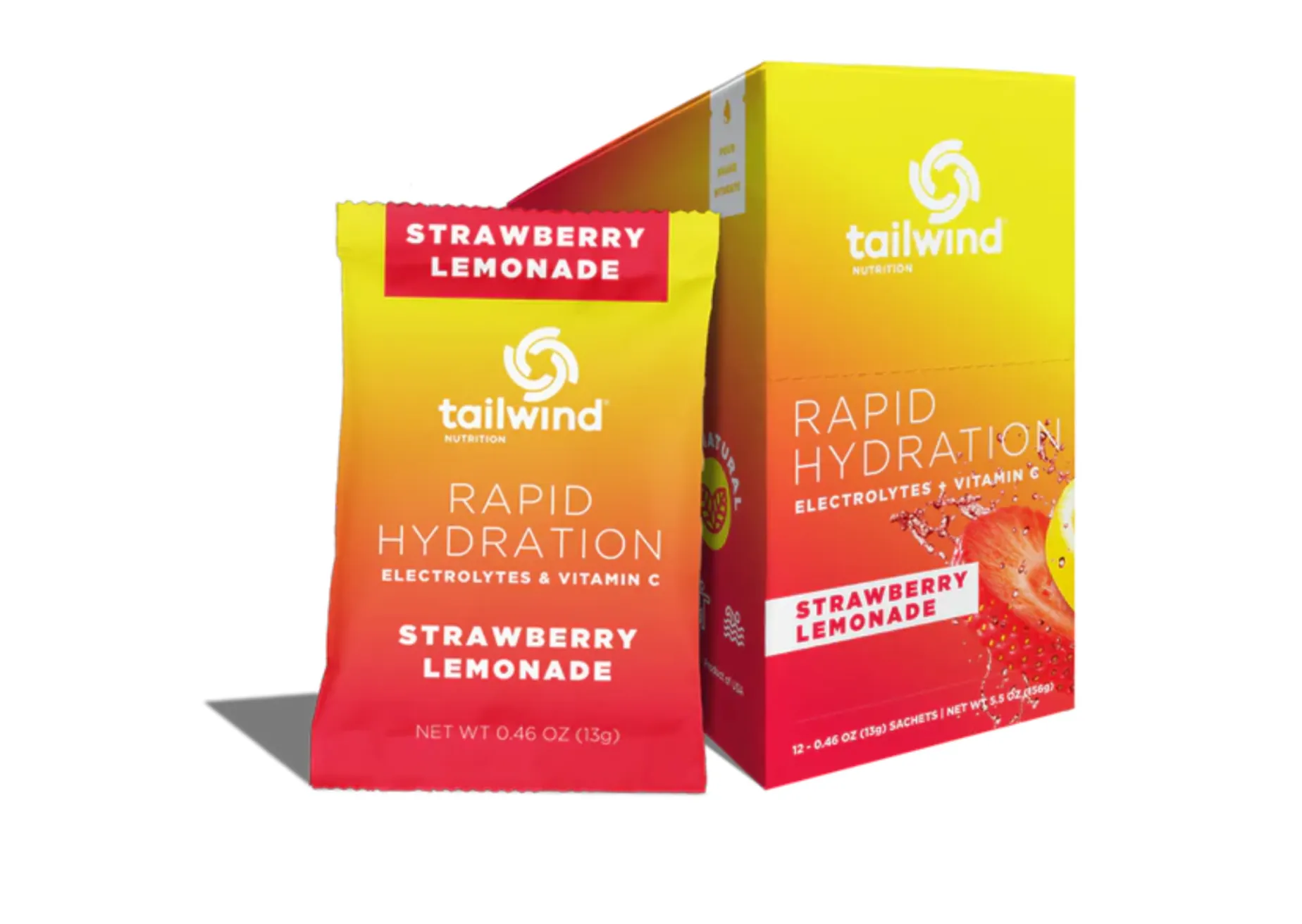 Tailwind Nutrition - Rapid Hydration - Strawberry Lemonade - 12 Single Servings