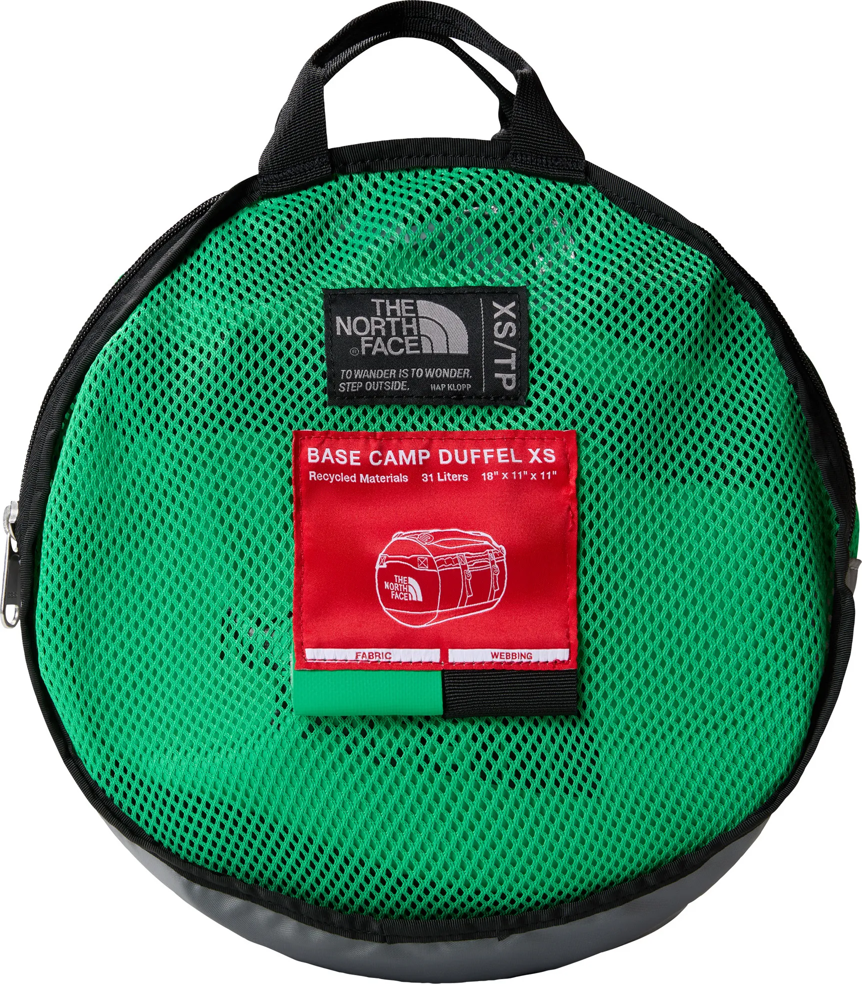 The North Face Base Camp Duffel - XS Optic Emerald/TNF Black | Buy The North Face Base Camp Duffel - XS Optic Emerald/TNF Black 