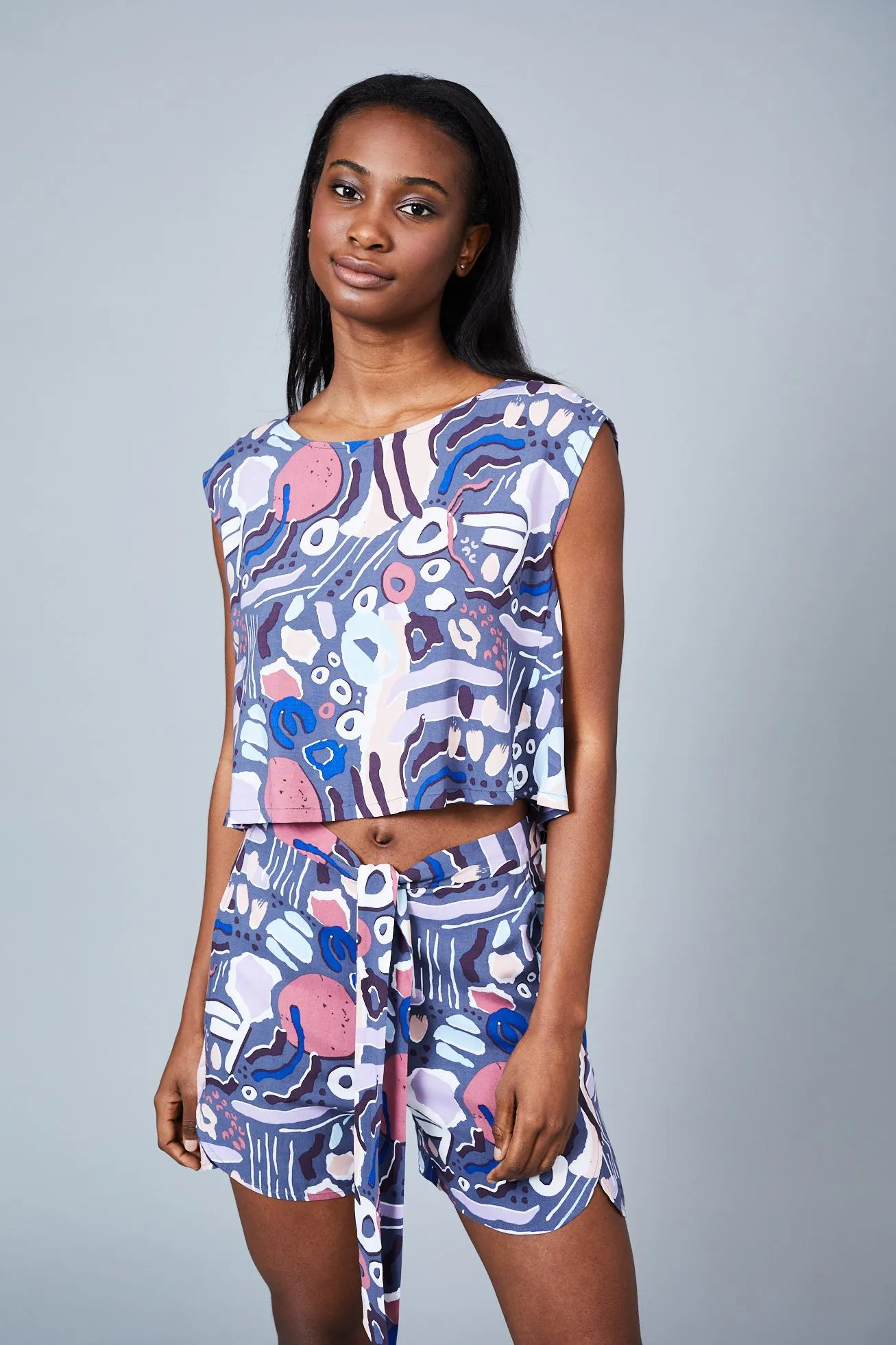 THE NOSTALGIA PRINT SHORT