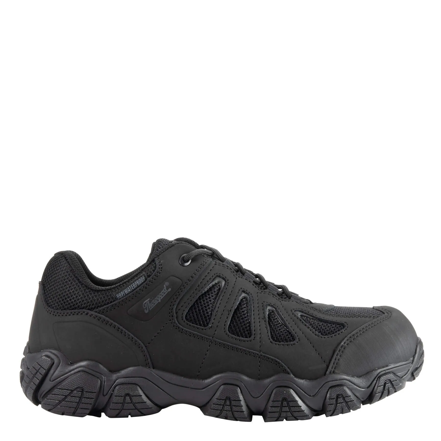 Thorogood Mens Crosstrex Waterproof Comp Toe Low Hiker- Black