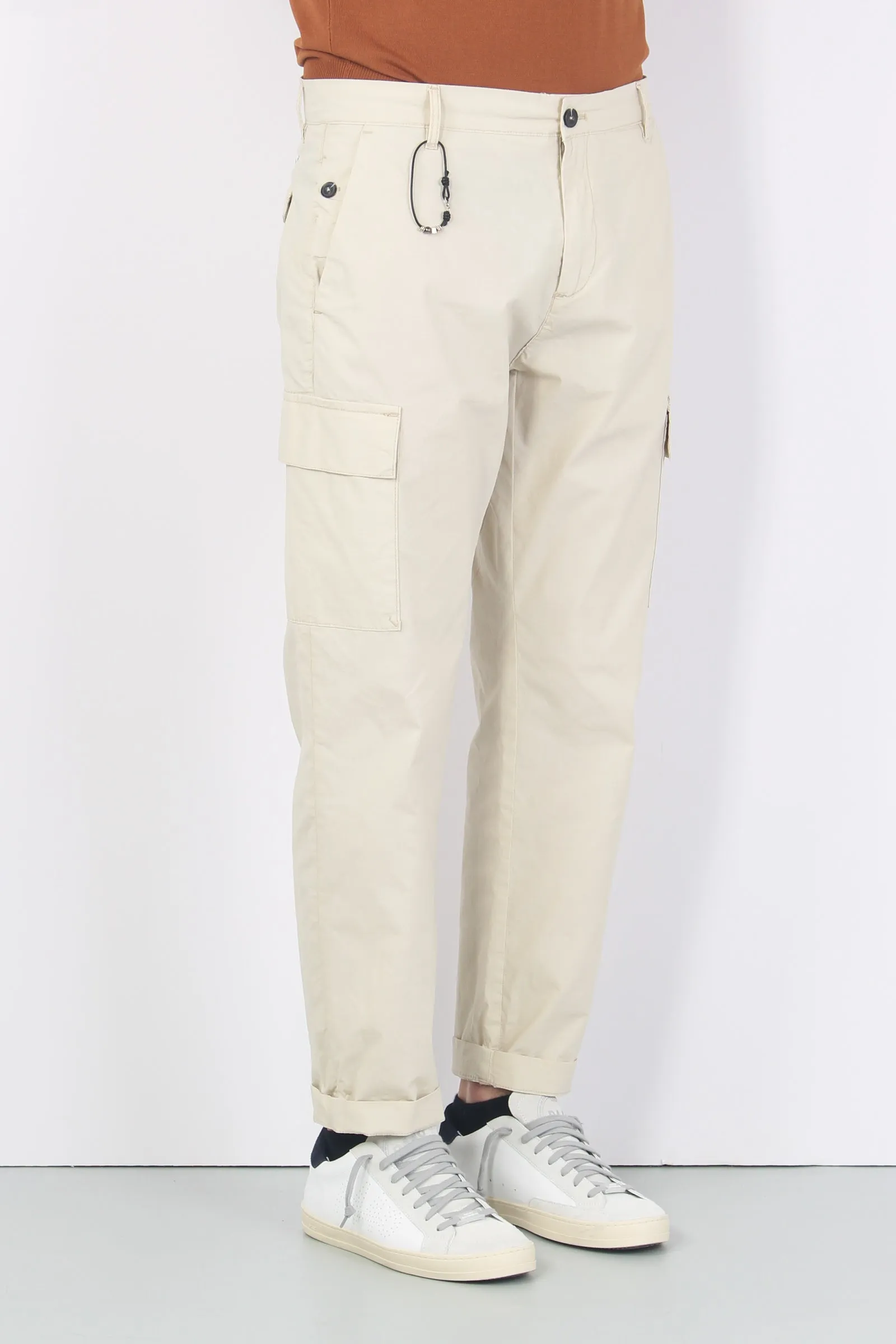 Tornado Pantalone Cargo Ecru