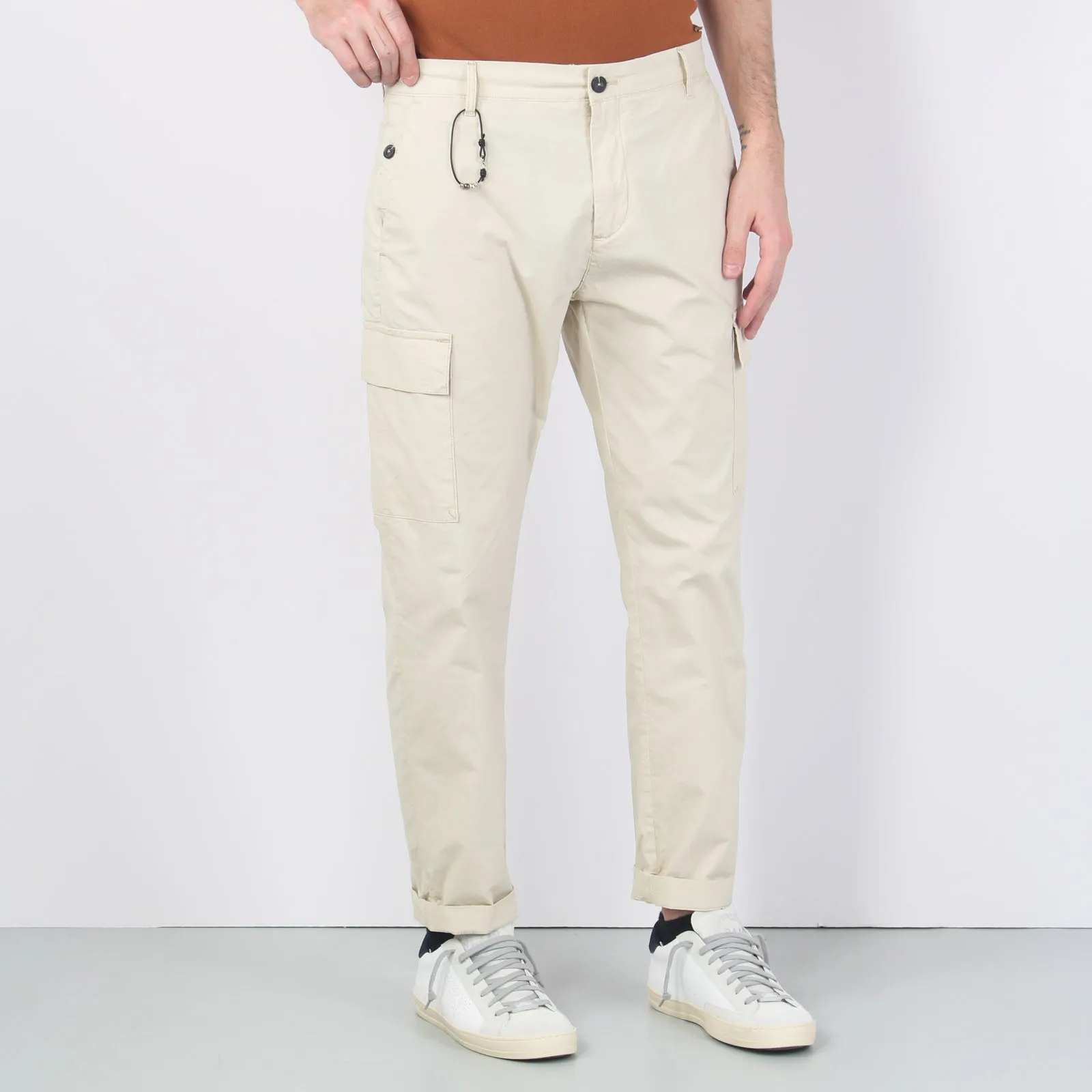 Tornado Pantalone Cargo Ecru