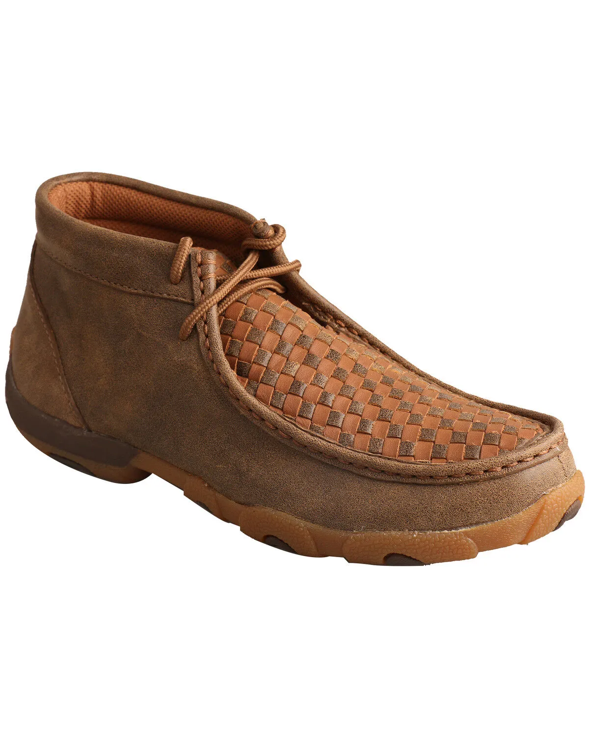 Twisted X Women's Basketweave Chukka Driving Mocs