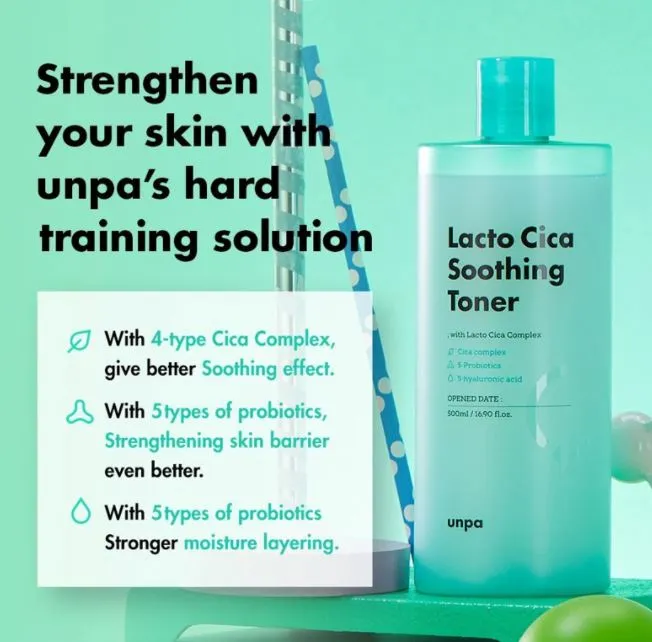 Unpa Lacto Cica Soothing Toner