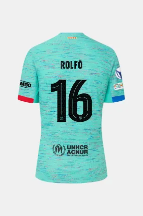 UWCL FC Barcelona third shirt 23/24 Player's Edition - ROLF