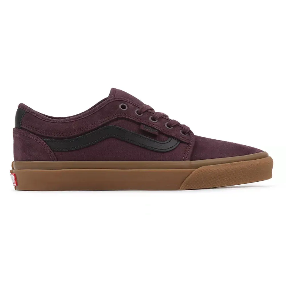 Vans Chukka Low Sidestripe Trainers - Port/Gum