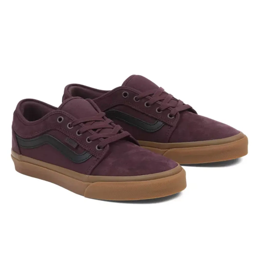 Vans Chukka Low Sidestripe Trainers - Port/Gum