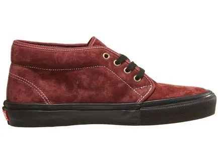 Vans Skate Chukka - Dark Red Black