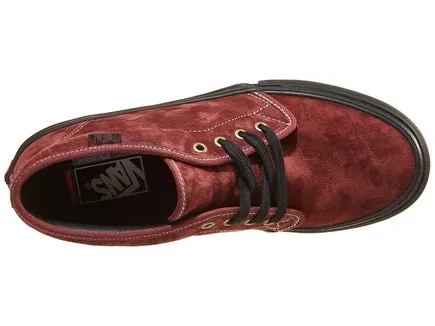 Vans Skate Chukka - Dark Red Black