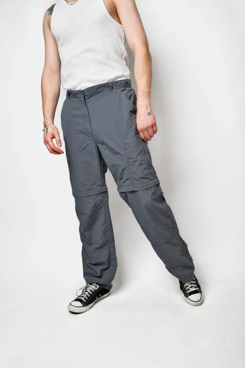 Vintage hiking pants/shorts grey