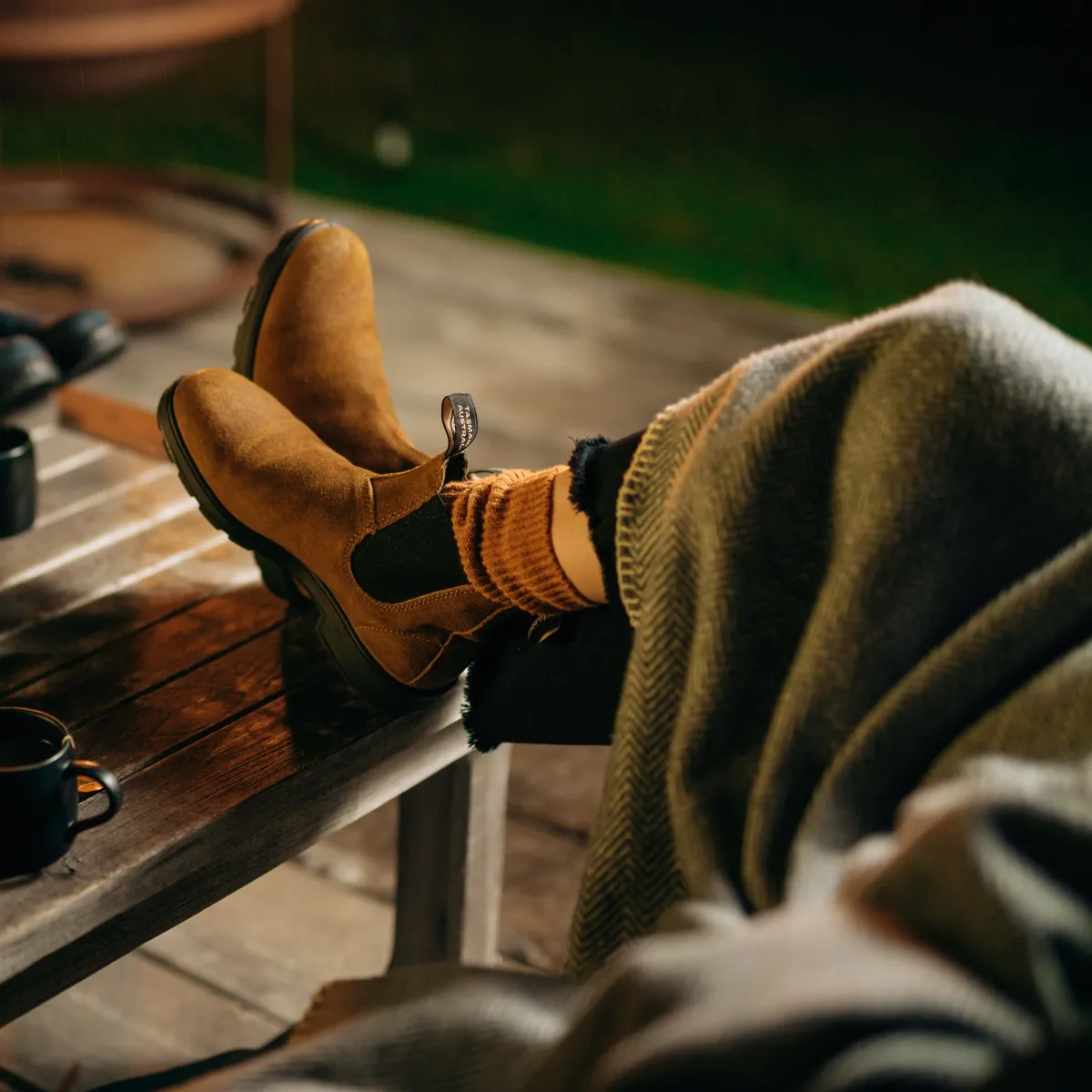 Youth Classics  Chelsea Boots  -  Saddle Brown