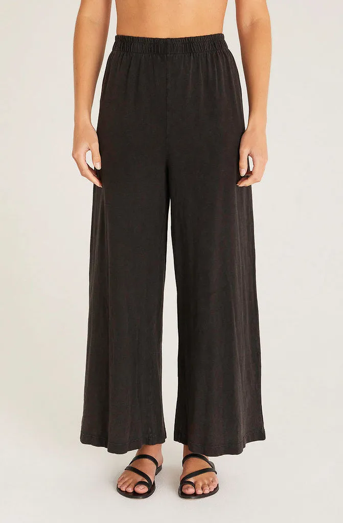 Z SUPPLY SCOUT JERSEY CROP FLARE PANT