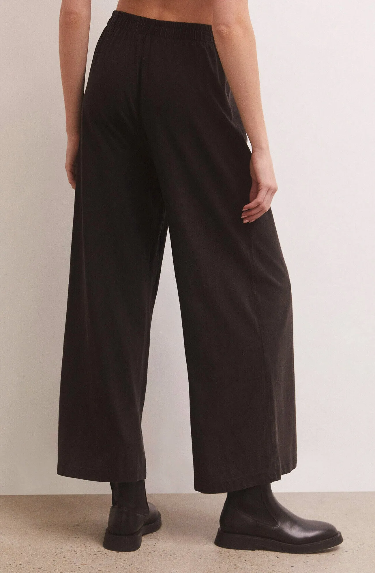 Z SUPPLY SCOUT JERSEY CROP FLARE PANT